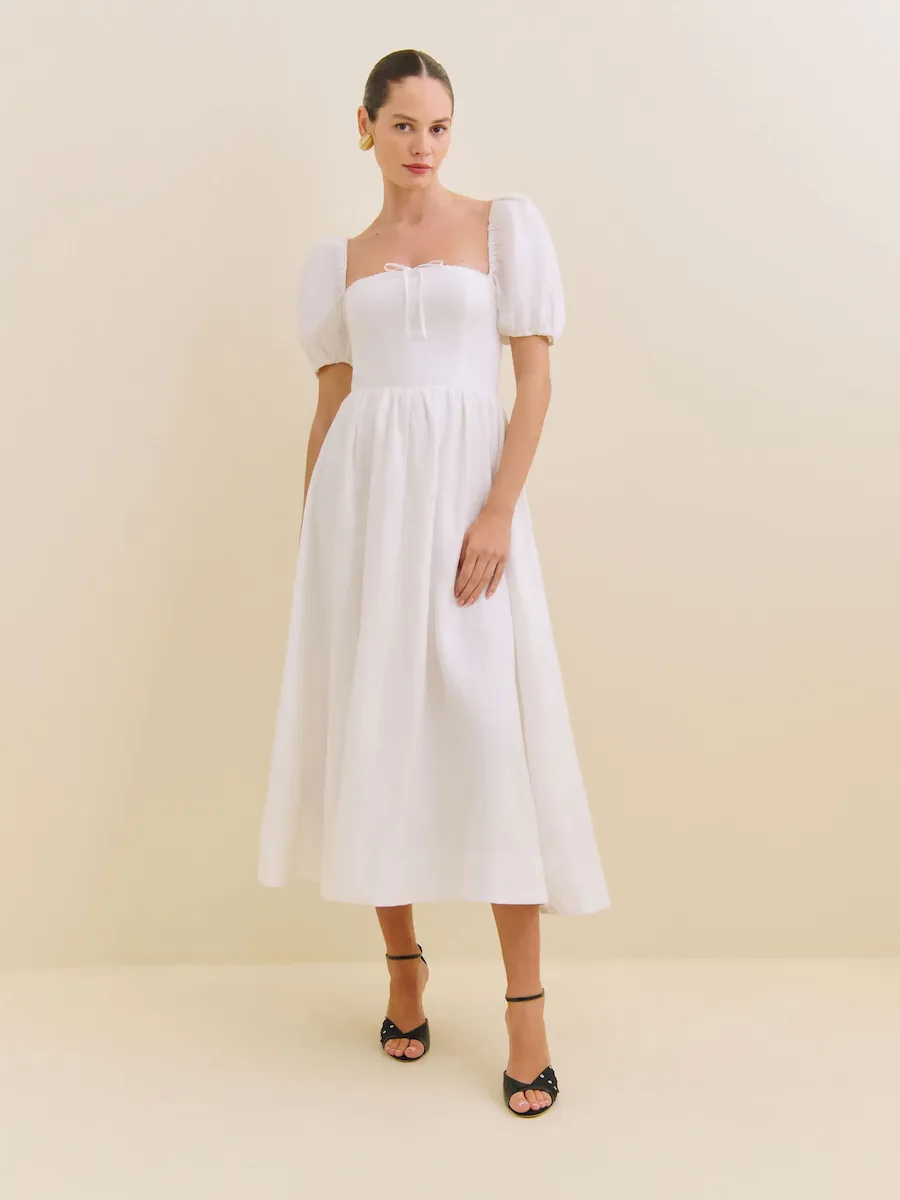 Marella Linen Dress - Image 3