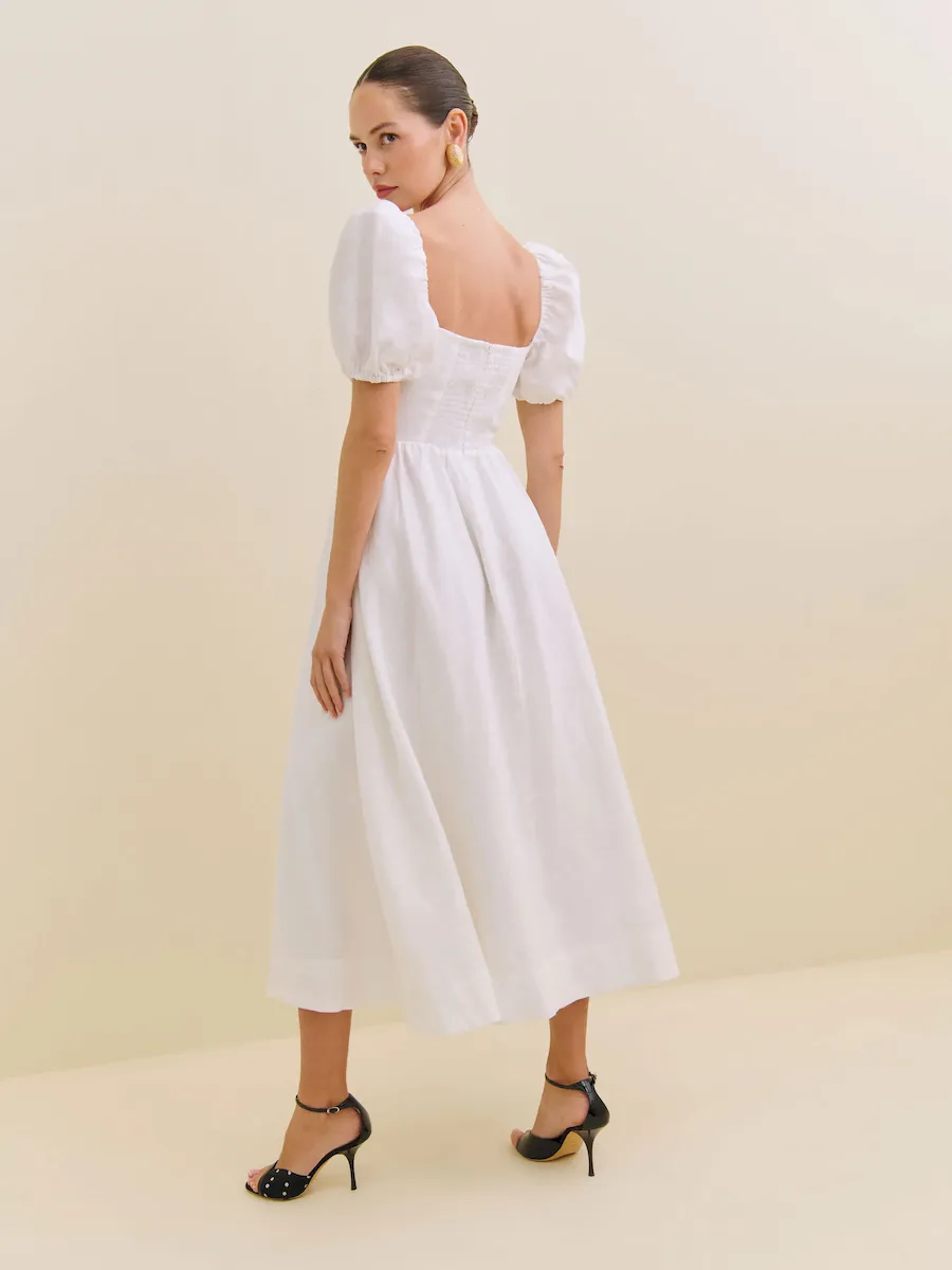 Marella Linen Dress - Image 4