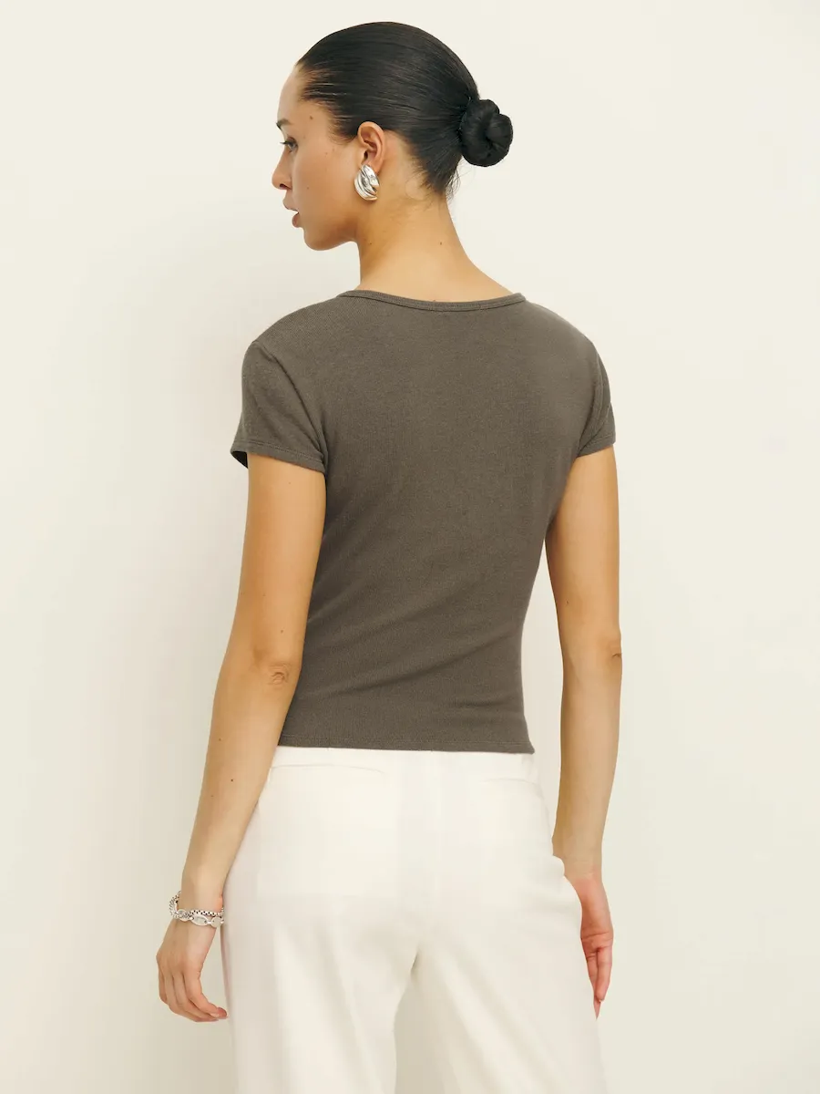 Olive Knit Top - Image 3