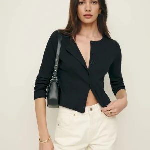 Ari Pointelle Knit Cardigan