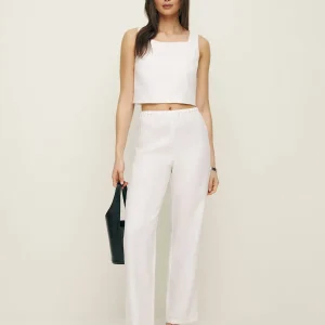 Remi Cropped Linen Pant