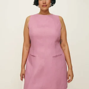 Citron Linen Dress Es