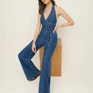 Elena Denim Jumpsuit