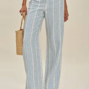 Vida Linen Low Rise Pant