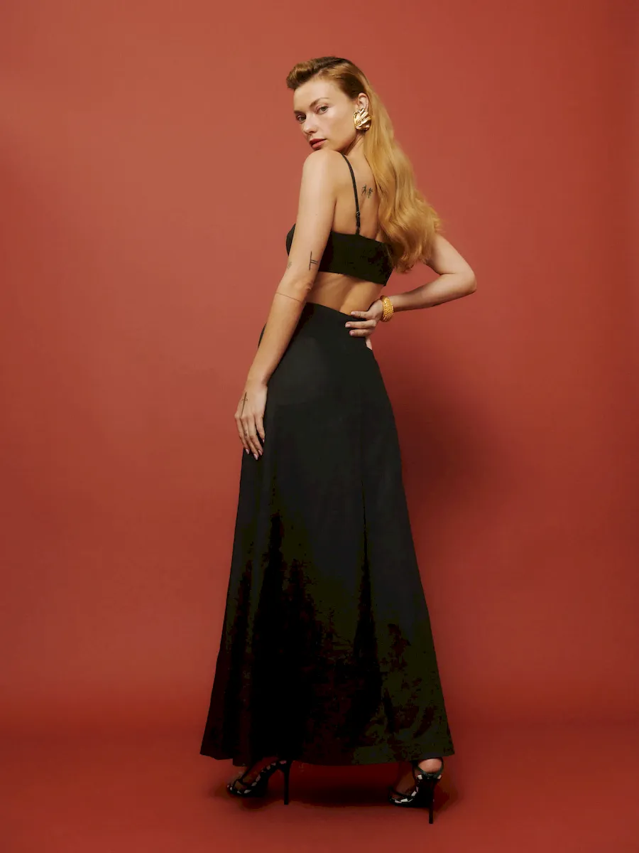 Andi Linen Maxi Skirt - Image 3