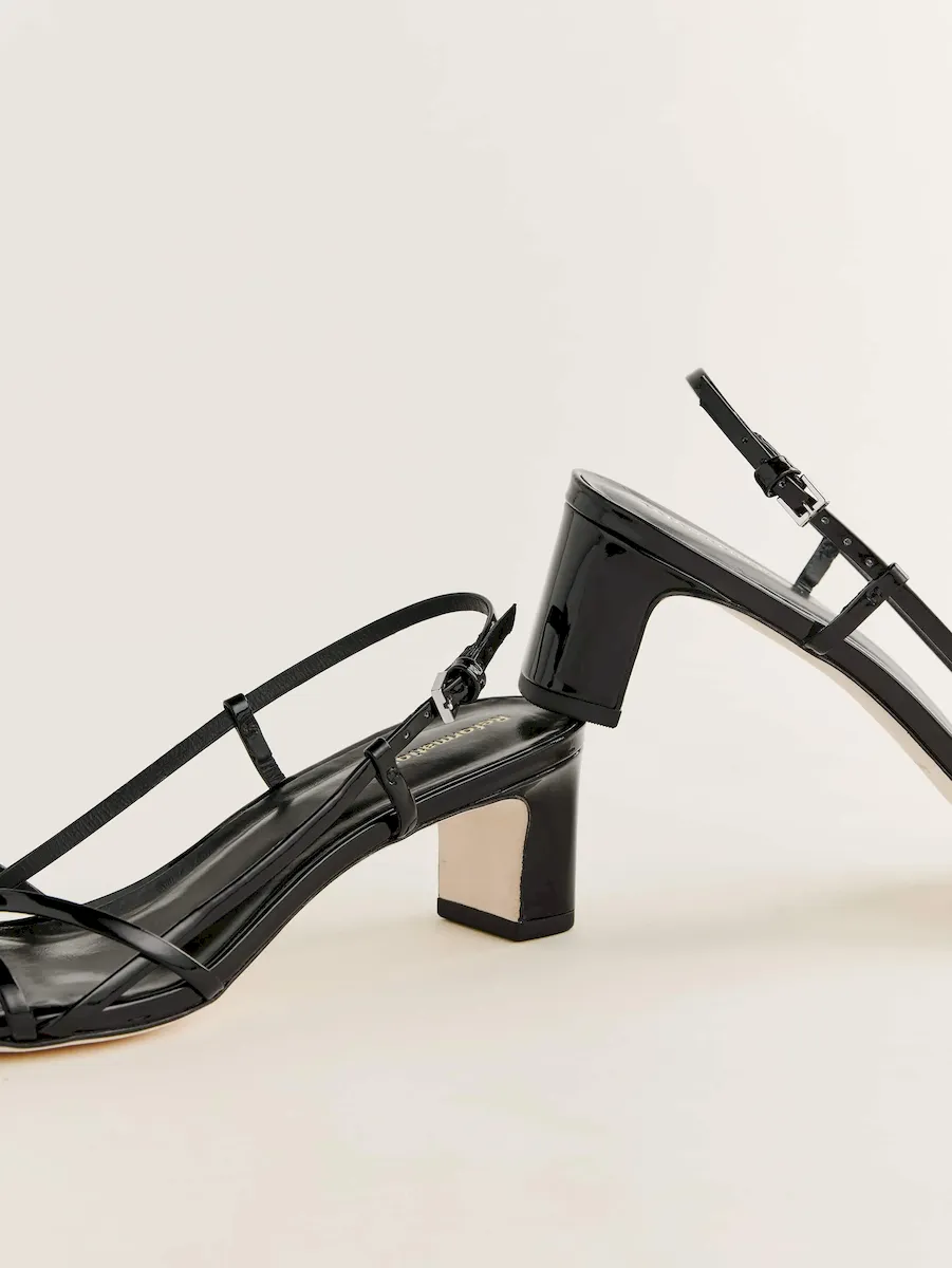 Sally Bow Heeled Sandal - Image 5