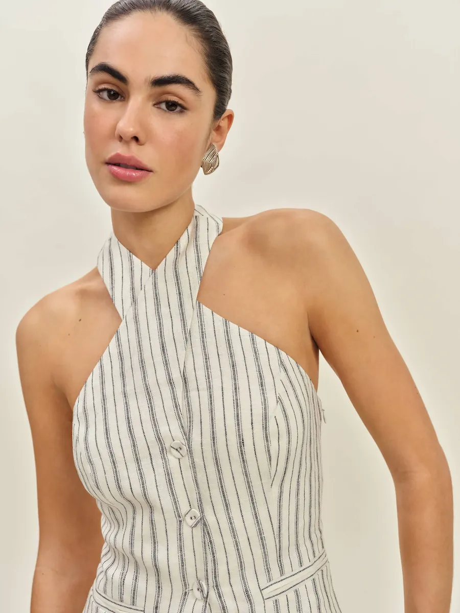 Tate Linen Top - Image 2