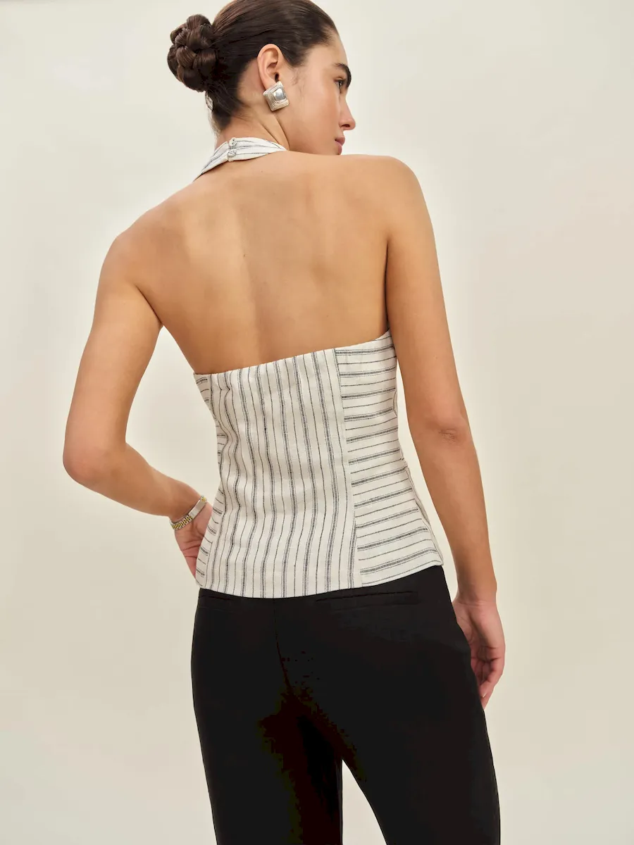 Tate Linen Top - Image 3