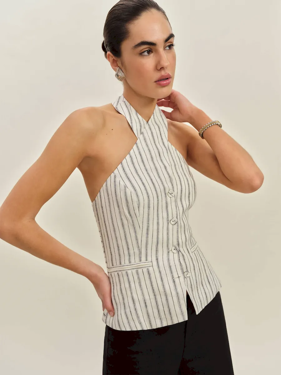 Tate Linen Top - Image 5