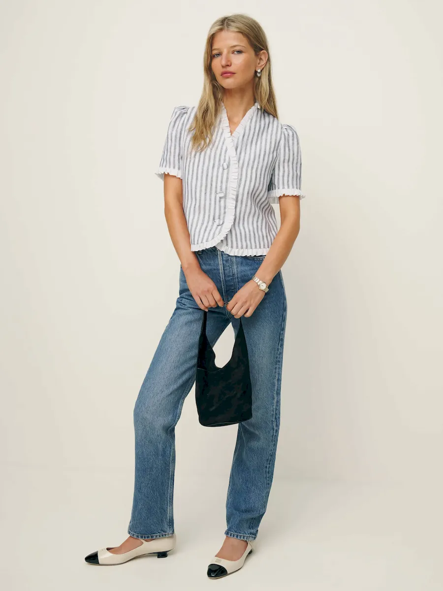 Bess Linen Top - Image 4