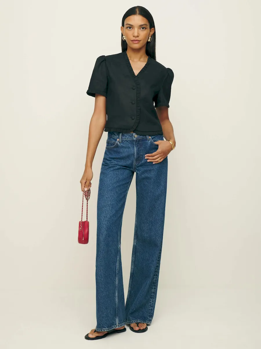 Bess Linen Top - Image 4