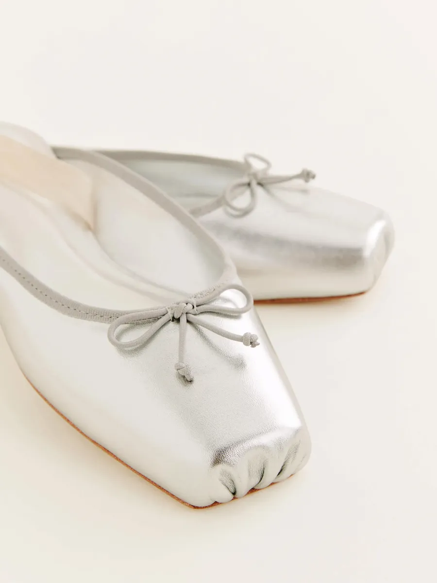 Megan Lace Up Ballet Flat - Image 2