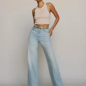Cary Lived-in Wide Leg Jeans