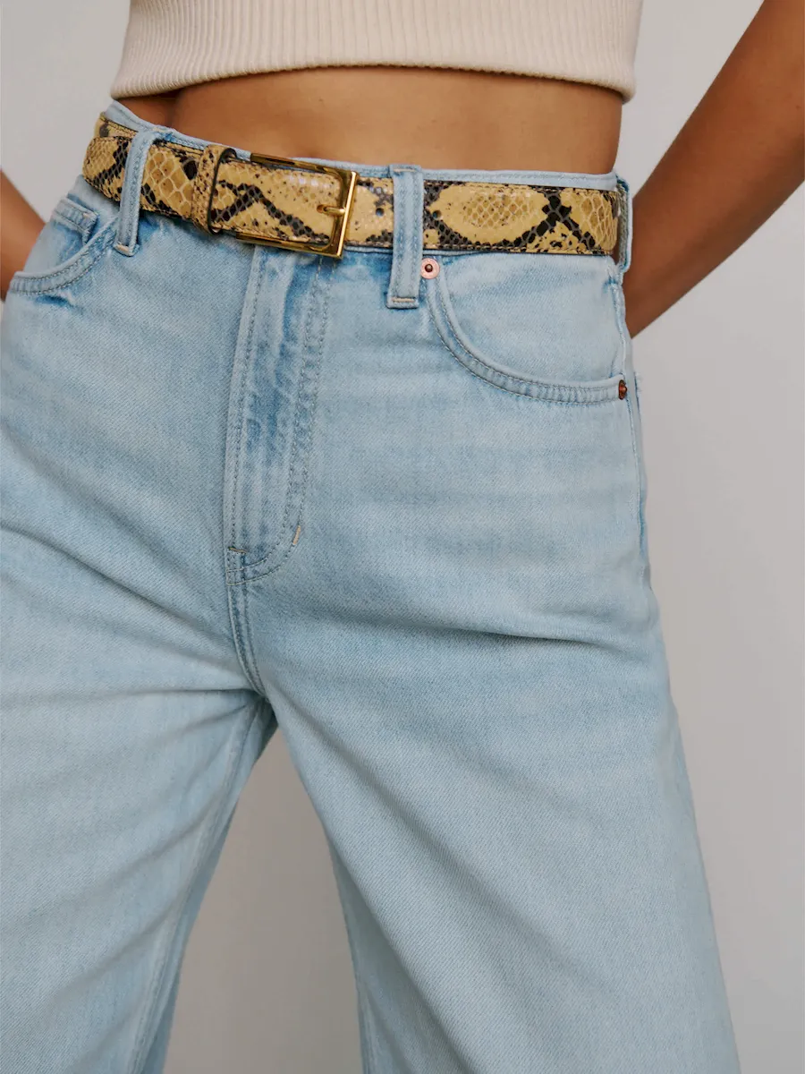 Cary Lived-in Wide Leg Jeans - Image 4