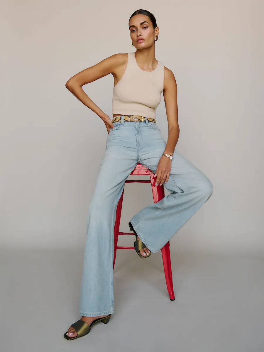 Cary Lived-in Wide Leg Jeans - Image 6