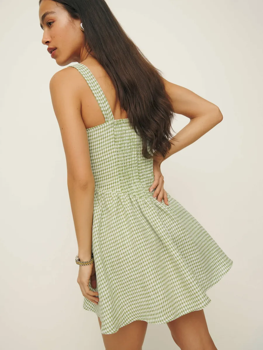 Daria Linen Dress - Image 3