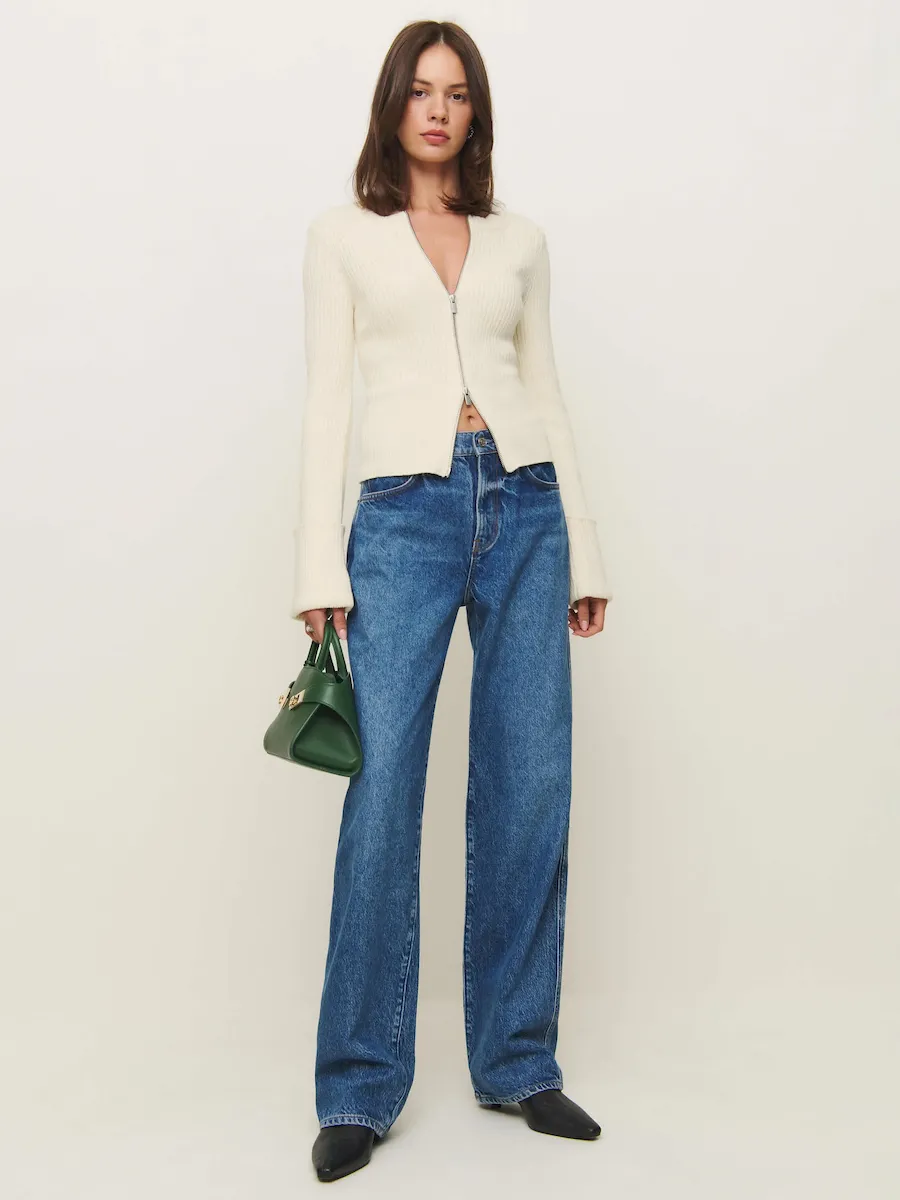 Ryan Cotton Zip Sweater - Image 4