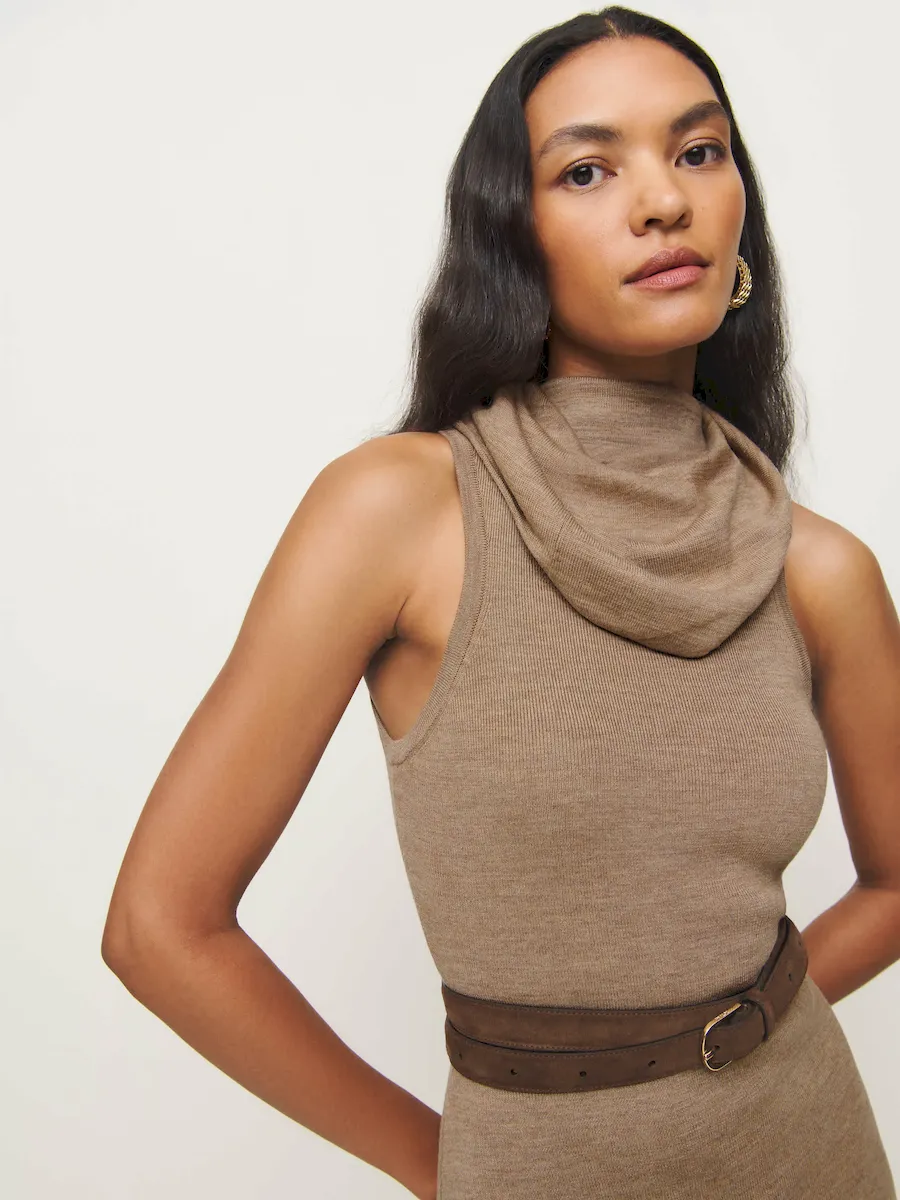 Simone Regenerative Merino Dress - Image 2