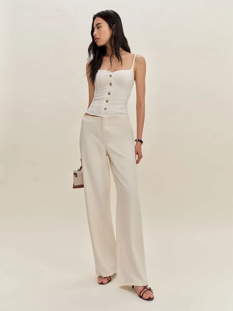 Petites Vida Low Rise Pant - Image 4