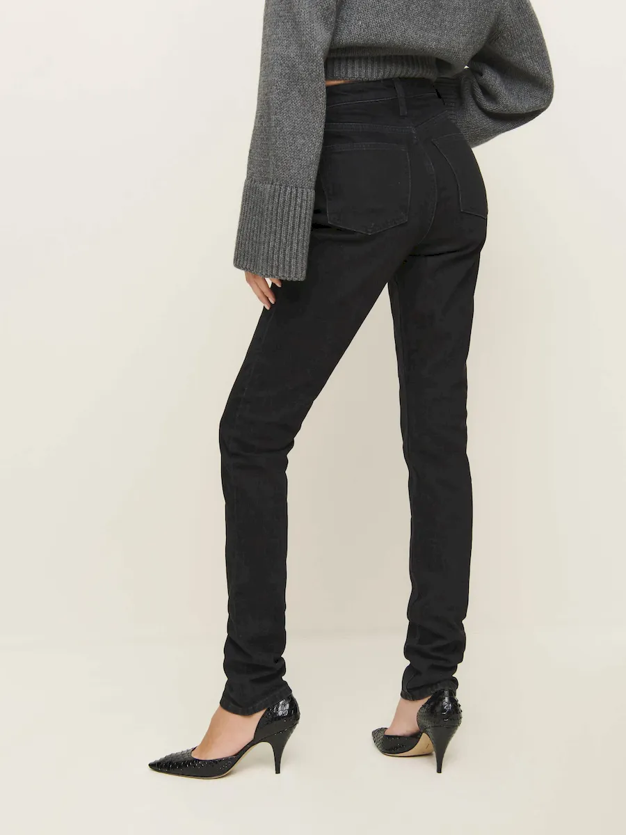 Etta Stretch High Rise Stacked Slim Jeans - Image 3