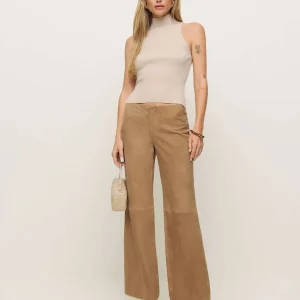 Veda Vida Low Rise Leather Pant