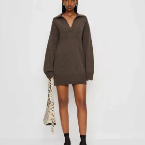 Maeve Cashmere Polo Dress