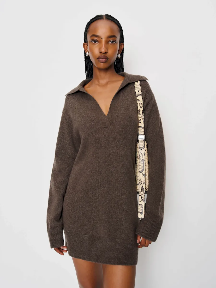 Maeve Cashmere Polo Dress - Image 2