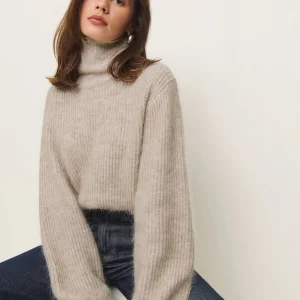 Cosmia Alpaca Blend Turtleneck Sweater