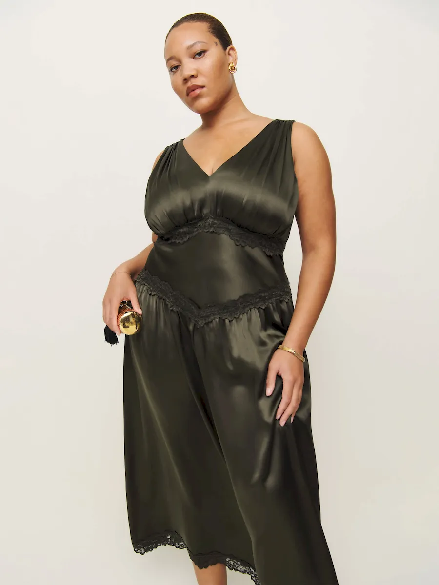 Stasia Silk Dress Es - Image 2