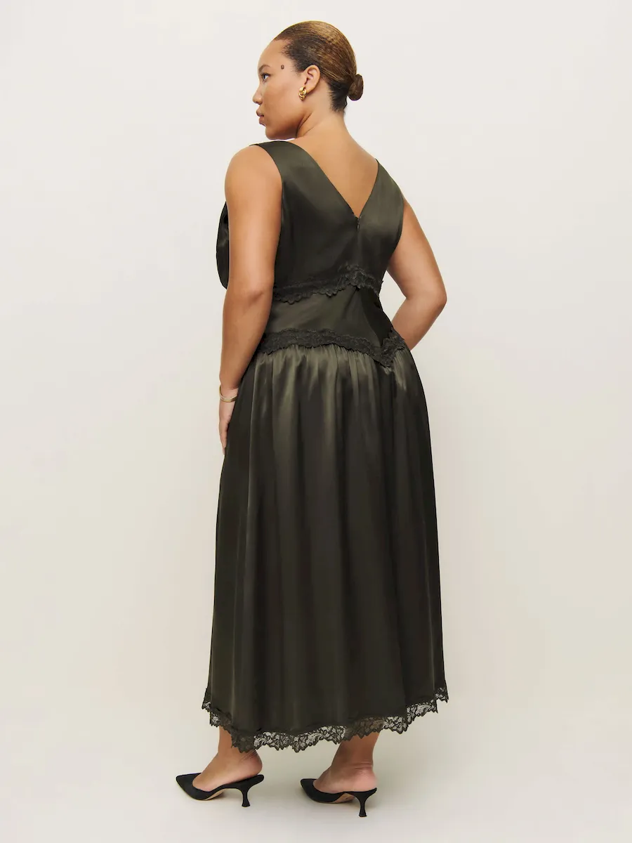 Stasia Silk Dress Es - Image 3