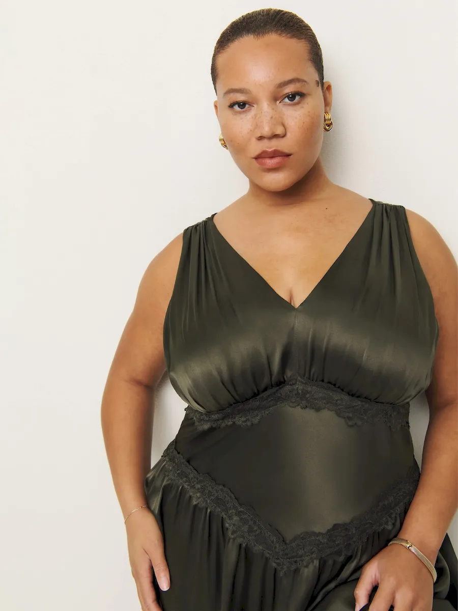 Stasia Silk Dress Es - Image 4