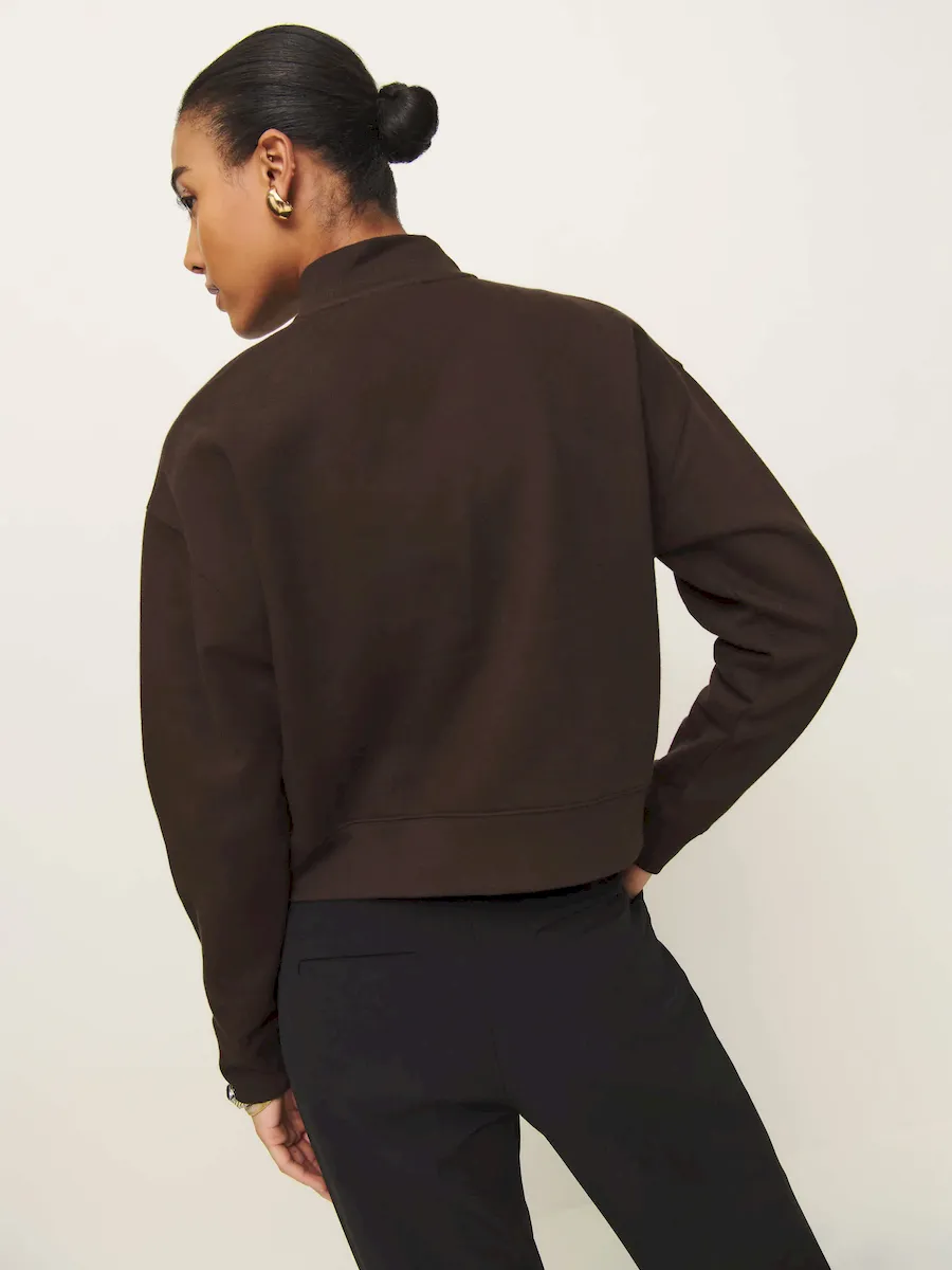 Maddie Zip Sweatshirt - Image 3