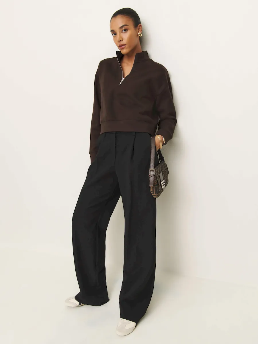 Maddie Zip Sweatshirt - Image 4