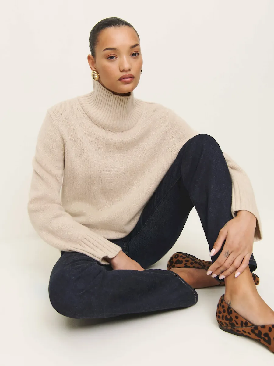 Conrad Cashmere Turtleneck - Image 3
