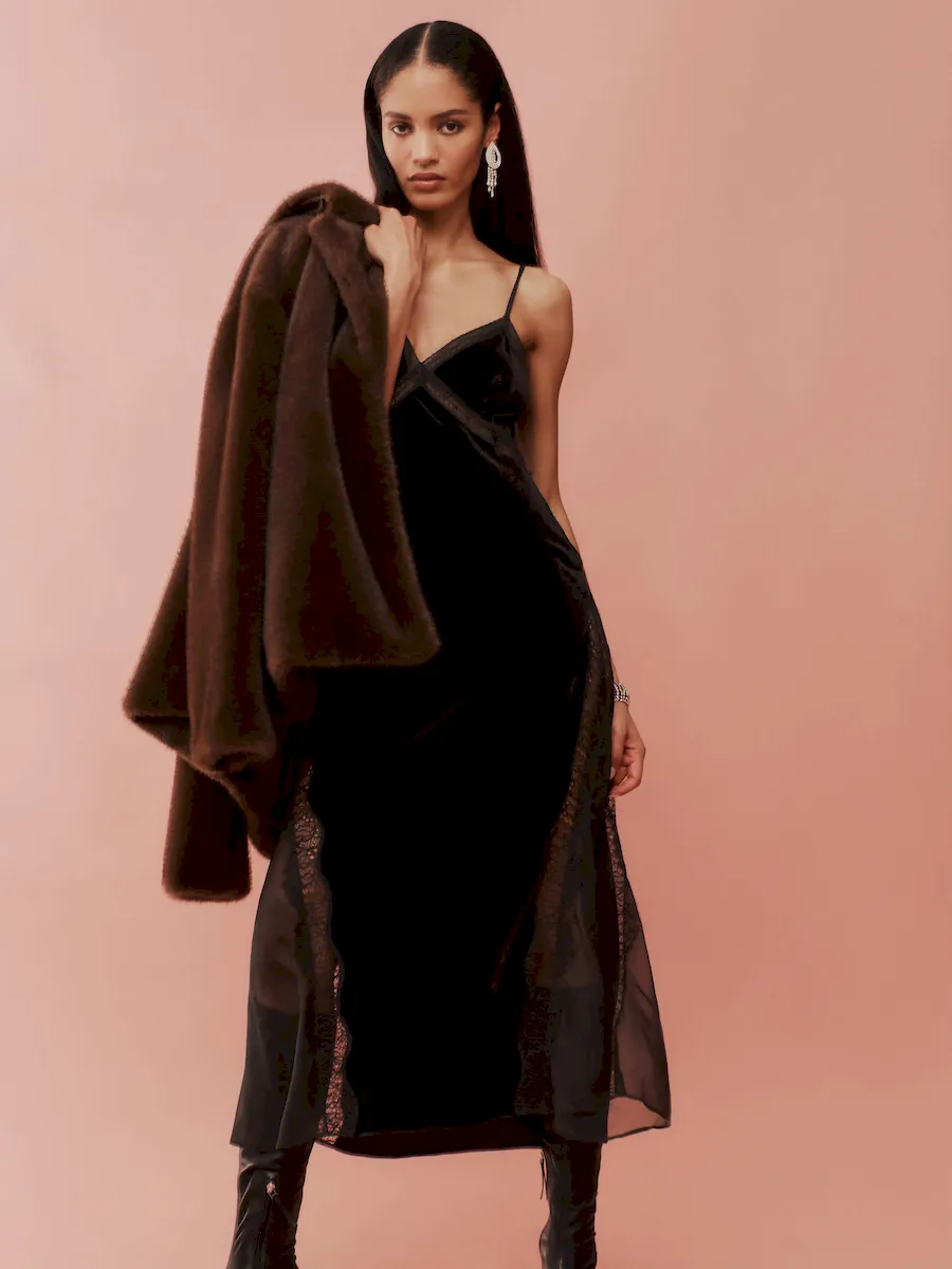 Ziah Velvet Dress - Image 6