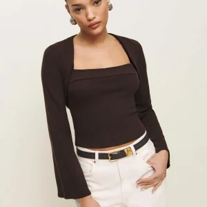 Chloe Knit Shrug Set