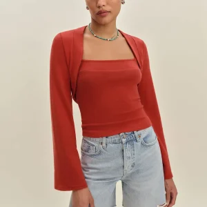 Chloe Knit Shrug Set