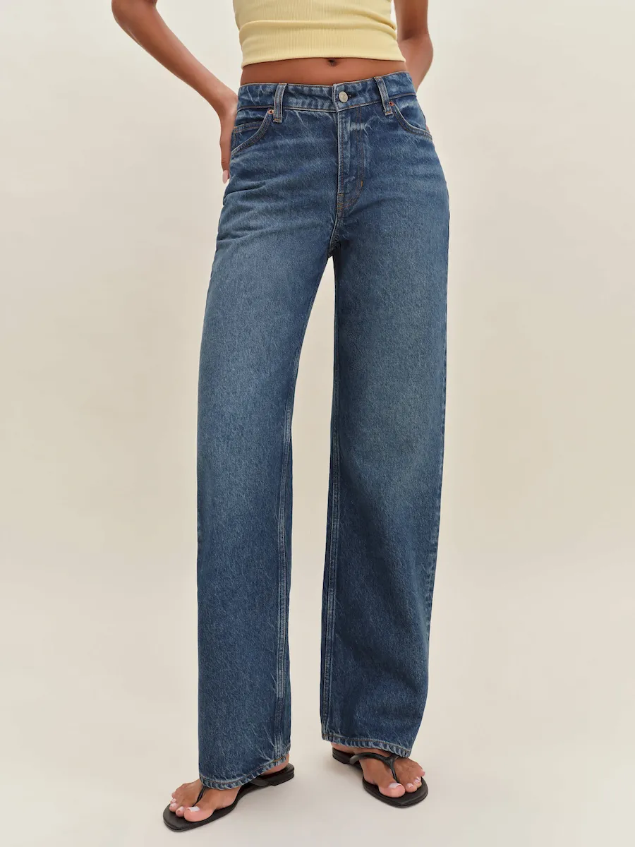 Morley V-waist Baggy Jeans - Image 2