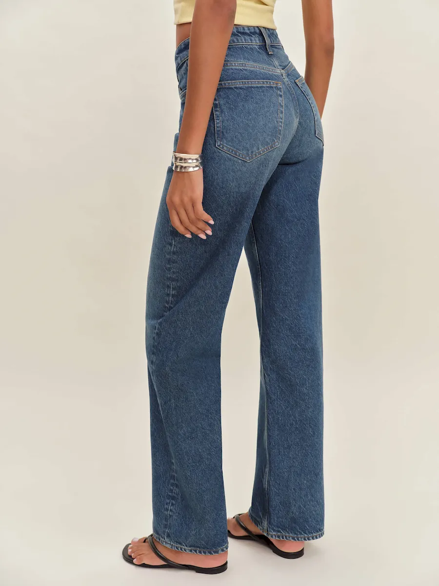 Morley V-waist Baggy Jeans - Image 3
