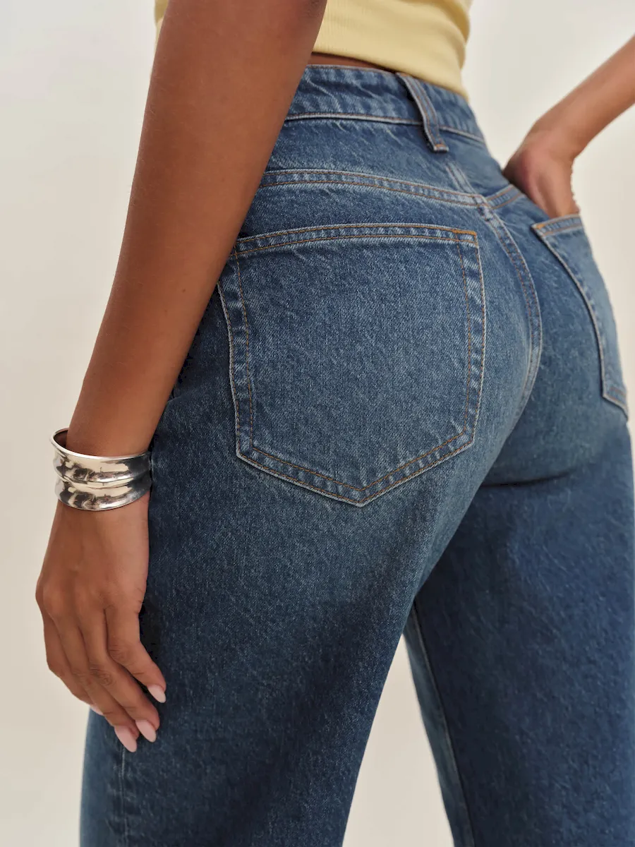 Morley V-waist Baggy Jeans - Image 4