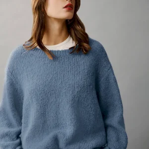 Cici Oversized Crew Sweater