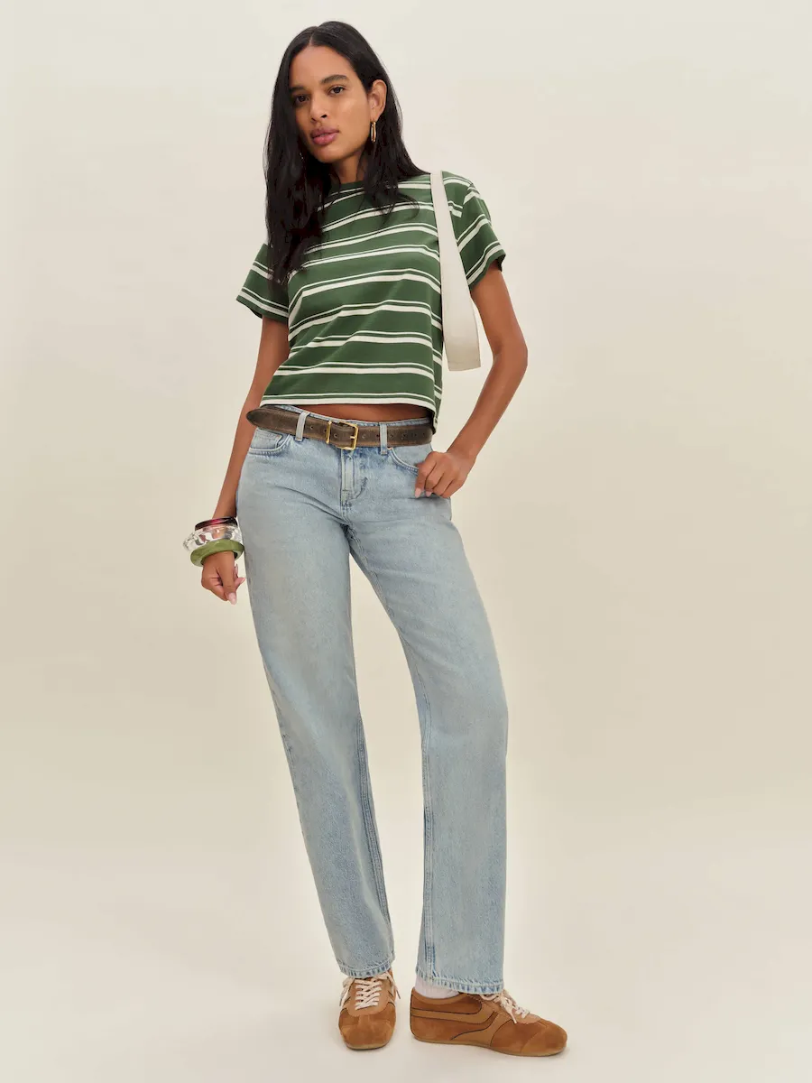 Charlee Low Rise Straight Leg Jeans - Image 3