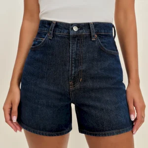 Saige High Rise 4” Jean Shorts
