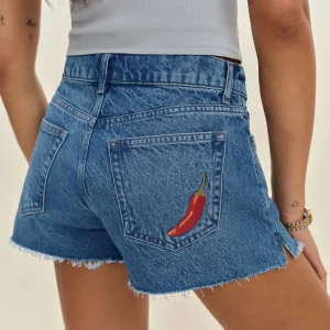 Sutton Low Rise 2.5” Slouchy Jean Shorts