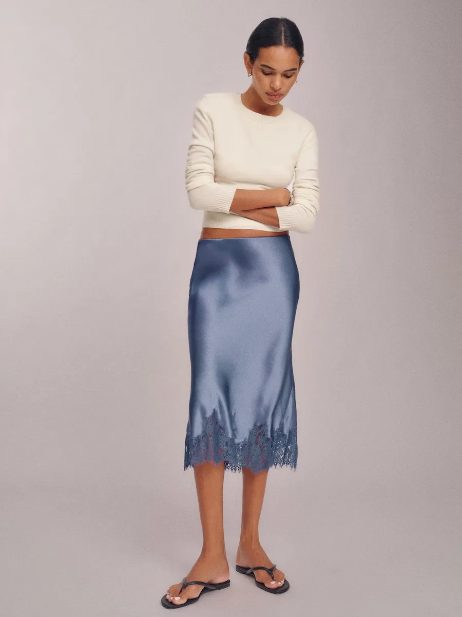 Carolina Silk Skirt - Image 2