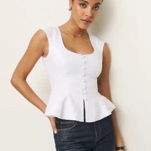 Paolina Linen Top