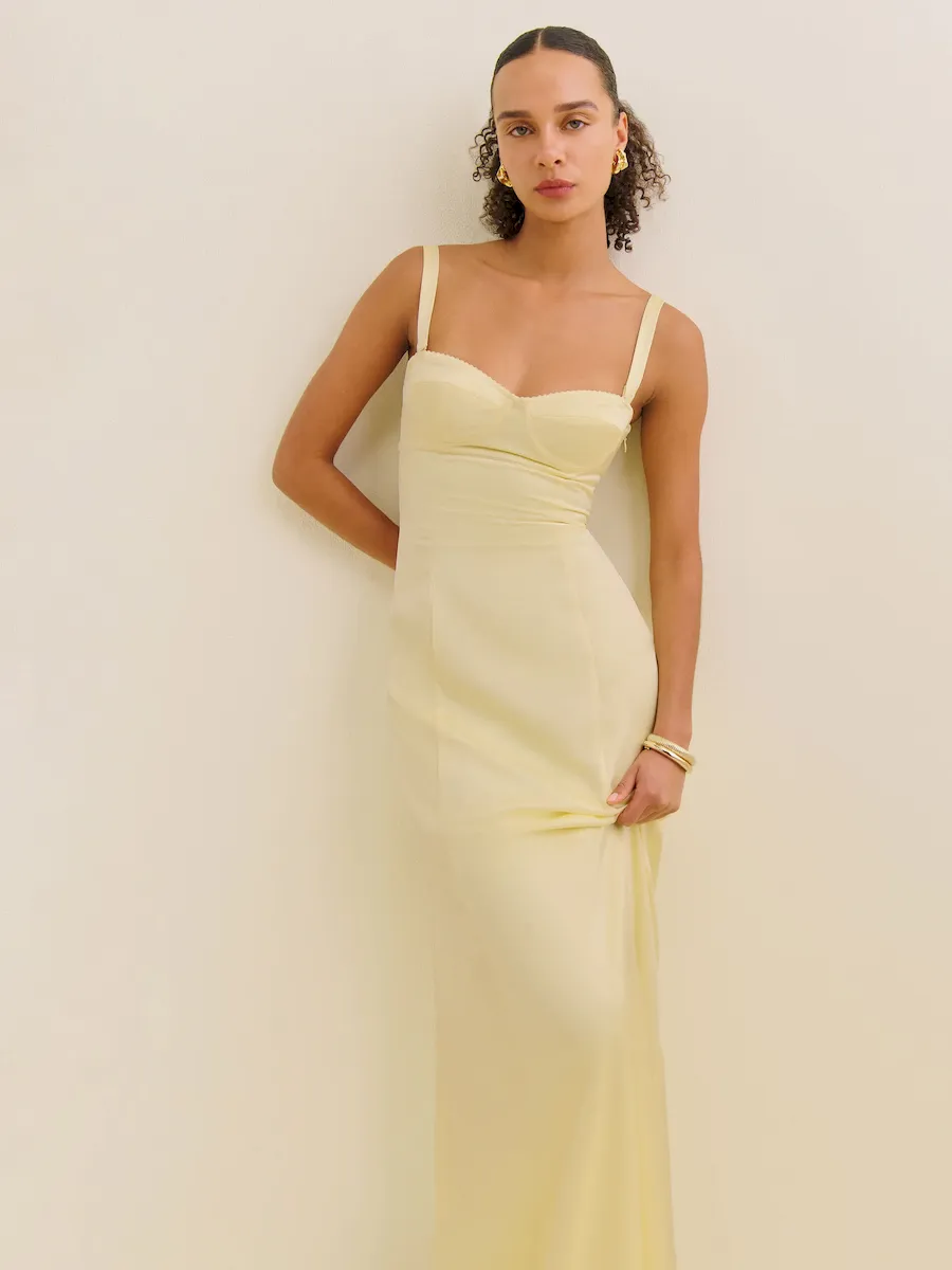 Britney Satin Dress - Image 2