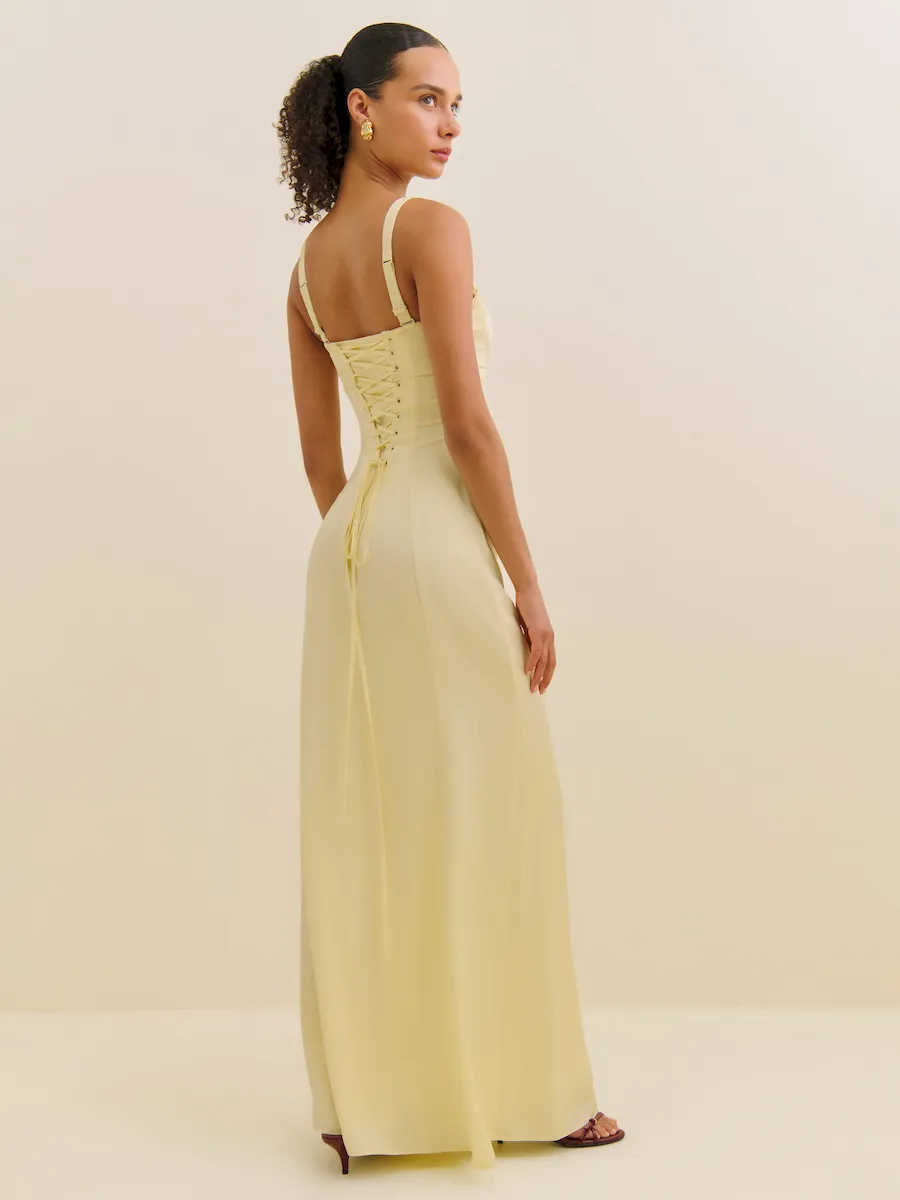 Britney Satin Dress - Image 4