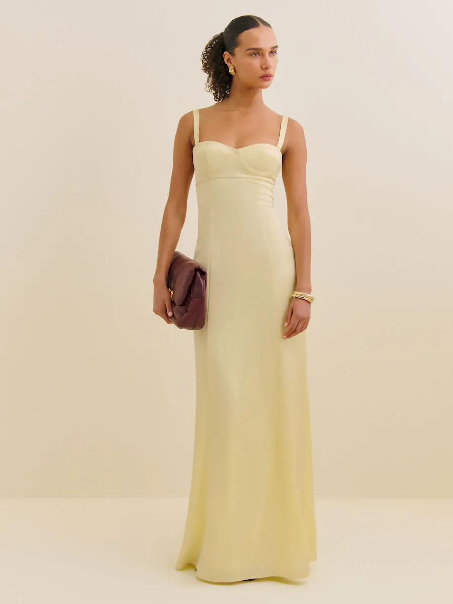 Britney Satin Dress - Image 5