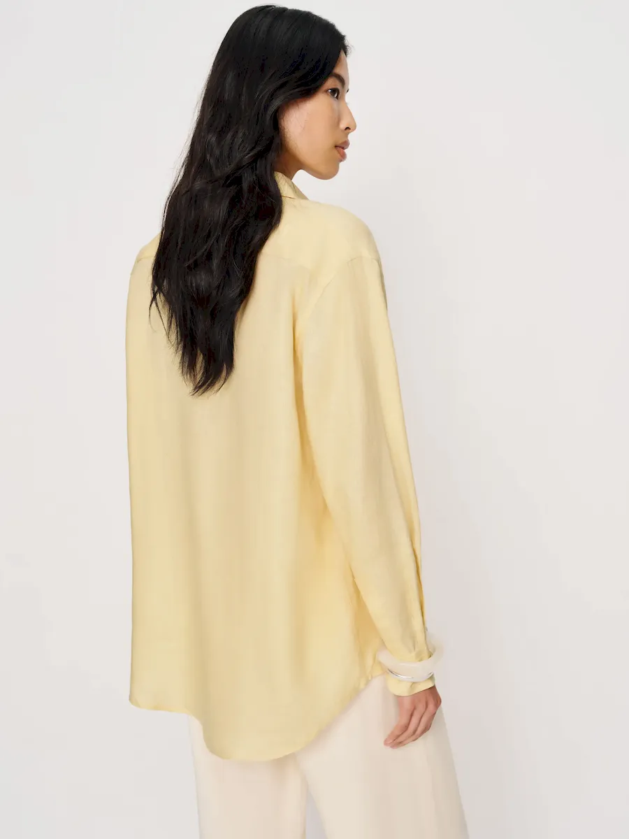 Eli Oversized Linen Shirt - Image 3
